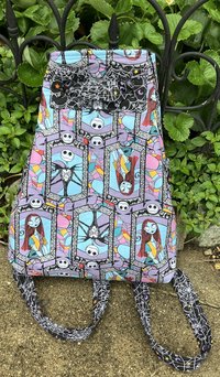 Festival backpack-purse Nightmare Before Christmas Jack & Sally