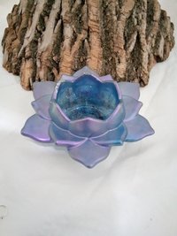 Resin Lotus Flower Tea Light/Candle Holder