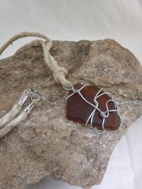 River Glass Necklace 