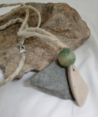 River Glass Necklace 