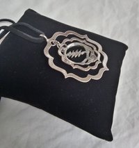  Grateful Dead stealie pendant necklace