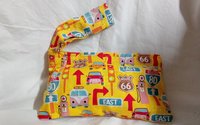  traveler highway signs  motif   Velcro wristlet bags (clutch) w velcro M