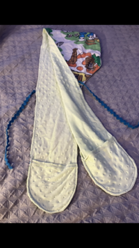 Beautiful Hooded Scarves inspired by the designs of Sienna Rose*  Vintage  cotton Smurf  Fabric