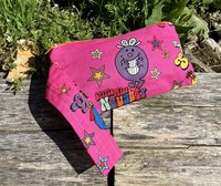 little miss naughty motif  zippered wristlet bags (clutch) M