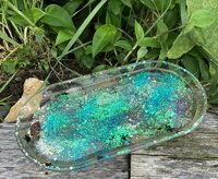 Oblong Resin Rolling/Trinket Tray