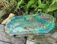 Oblong Resin Rolling/Trinket Tray