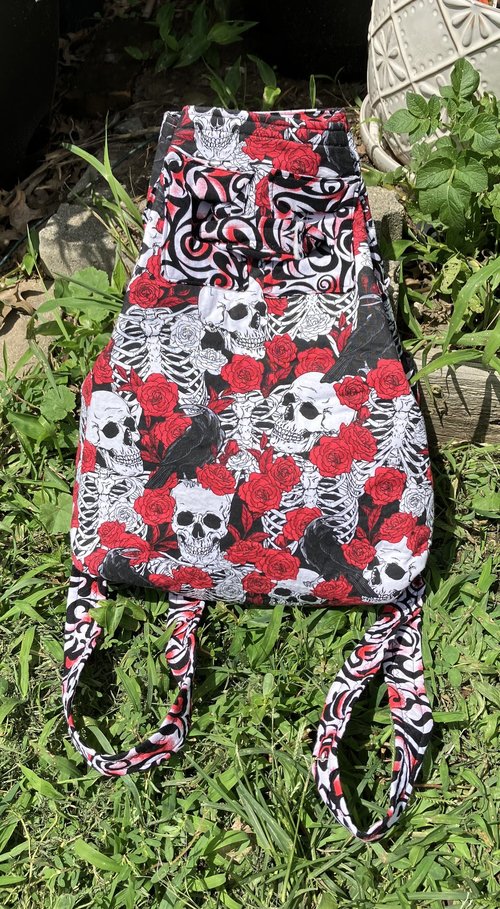 Festival backpack-purse Skulls n crows
