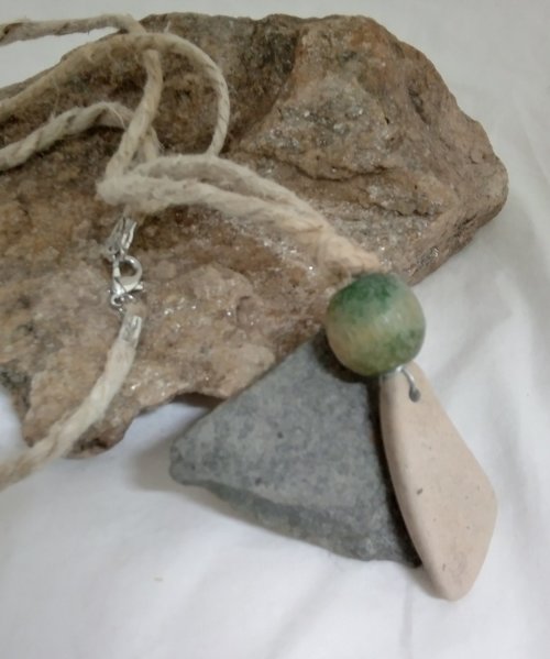 River Glass Necklace 