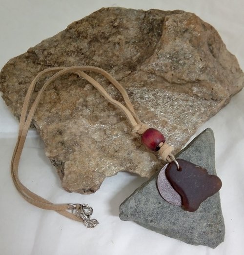 River Glass Necklace 