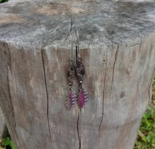  Grateful Dead 13 point lightning bolt  earrings