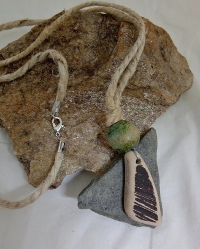 River Glass Necklace 