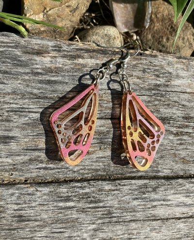 Butterfly /Fairy Wings  Earrings  set #10